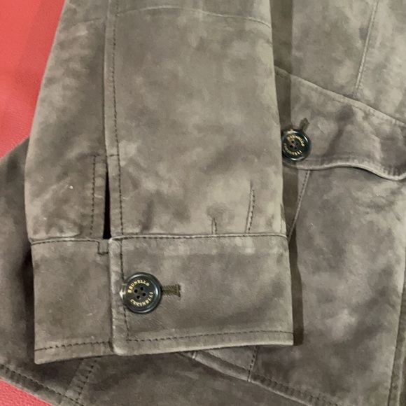 Bruno Cucinelli Men’s Sueded Leather Jacket - Picture 4 of 15